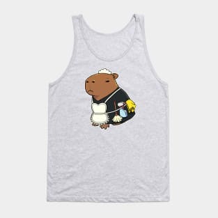 Capybara Maid Costume Tank Top